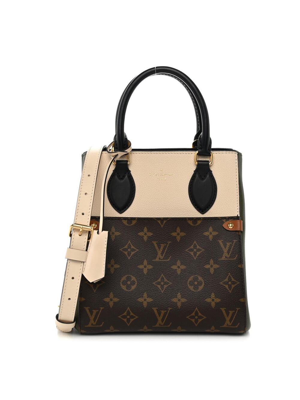 Louis Vuitton Calfskin Fold Tote Pm #358197L19B